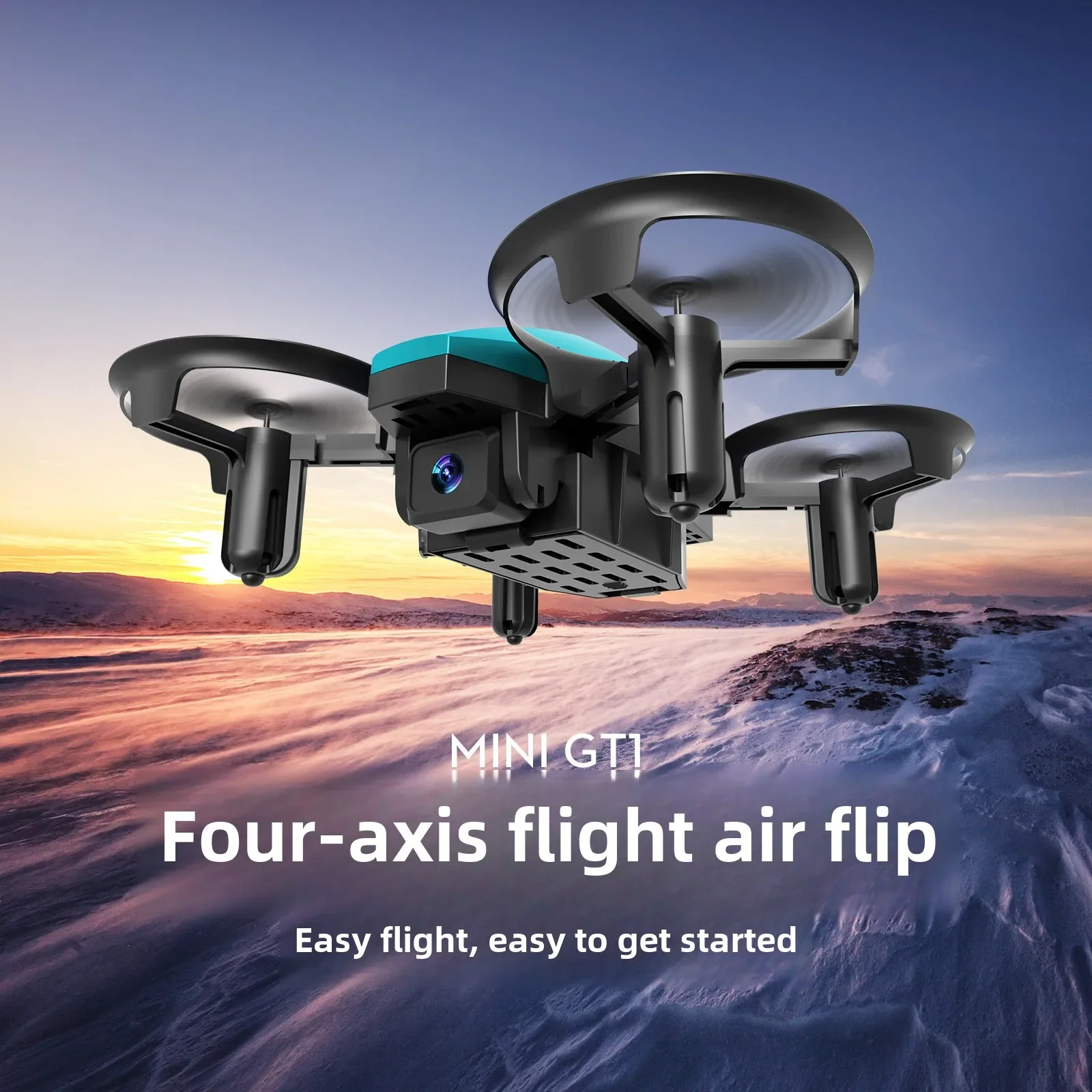 GT1 Controle Remoto Mini Drone Aeronave de Proteção Circ. - Image 2