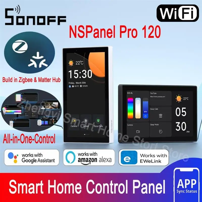 NSPanel Pro 120 Tipo Painel de Controle de Casa Inteligente - Image 5